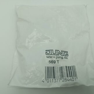 Jung 569 T Zentralstück Anschlussdose cremeweiß NEU