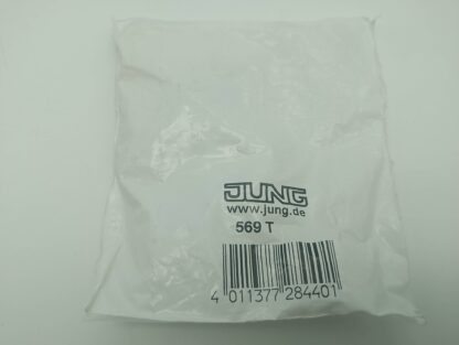 Jung 569 T Zentralstück Anschlussdose cremeweiß NEU