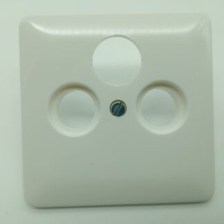 Jung 5610353 Zentralstück Abdeckung für Sat/TV Dose alpinweiß NEU