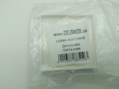 Jung LS990-4SAT2WW  09610363 Zentralstück alpinweiß NEU – Bild 2