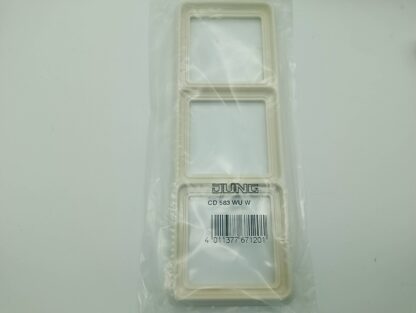 Jung CD583 WU W  05830358 3fach Rahmen cremeweiß NEU – Bild 3
