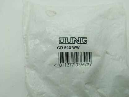 Jung CD540ww  5400301 Zentralstück, Abdeckung mit Drehknopf alpinweiß NEU