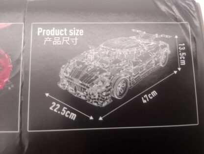 MOULD KING 13121S Supercar 3.063 Klemmbausteine NEU & OVP statische Version – Bild 3