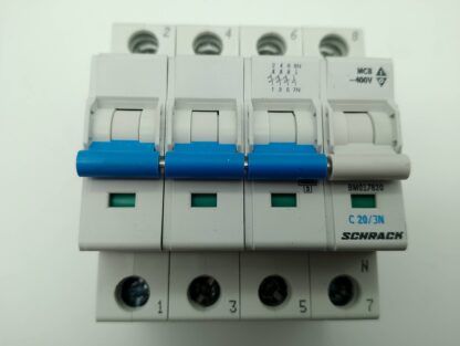 Schrack C20/3N BM017820 Sicherungsautomat 10kA MCB~400V
