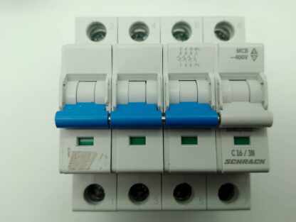 Schrack C16/3N BM017816 Sicherungsautomat 10kA MCB~400V