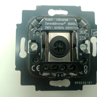 Busch und Jäger-Universal-Zentraldimmer 6593U 230V~50/60Hz 420W/VA