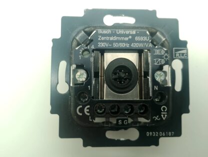Busch und Jäger-Universal-Zentraldimmer 6593U 230V~50/60Hz 420W/VA