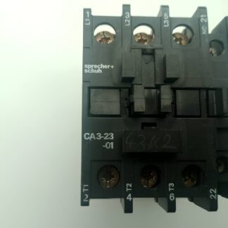 Sprecher + Schuh CA3-23-01 220V-230V 50Hz/260V 60Hz