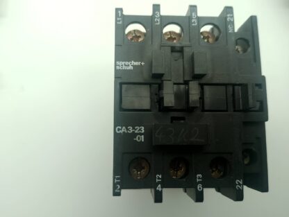 Sprecher + Schuh CA3-23-01 220V-230V 50Hz/260V 60Hz