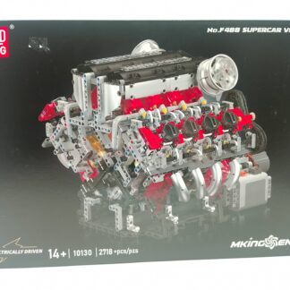 MOULD KING 10130  F488 V8 Supercar Motor (mit Powerfunctions) 2718 Teile
