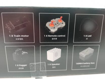 Mould King 12012S – Der motorisierte Weihnachtszug mit Sound, Licht und Nebeleffekt – Bild 10