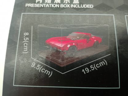 Mould King 27034 Supercar Sportwagen 332 Teile inkl. Vitrine – Bild 4