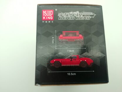 Mould King 27034 Supercar Sportwagen 332 Teile inkl. Vitrine – Bild 6