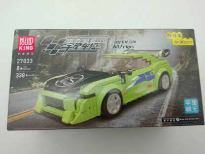 Mould King 27033 Supercar Sportwagen 338 Teile inkl. Vitrine