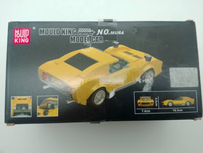 Mould King 27039 Supercar Sportwagen 321 Teile inkl. Vitrine – Bild 3