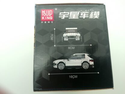 Mould King 27025 Supercar Sportwagen 415 Teile inkl. Vitrine – Bild 6