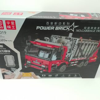 Mould King 15019 Remote Controlled Müllwagen 1689 Klemmbausteine
