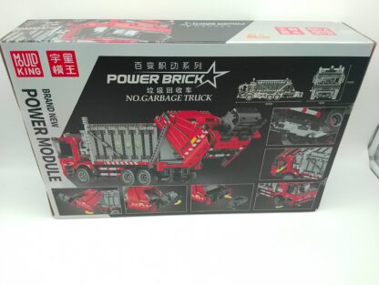 Mould King 15019 Remote Controlled Müllwagen 1689 Klemmbausteine – Bild 2