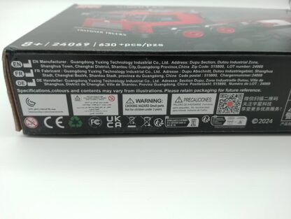 Mould King 24069 Container Truck Klemmbausteine 630 Teile LKW NEU OVP Mini World – Bild 4