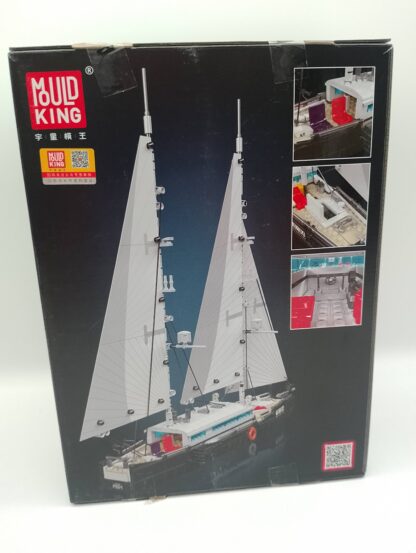 Mould King 10194 Modernes Zweimast-Segelyacht Klemmbausteine 893 Teile – Bild 2