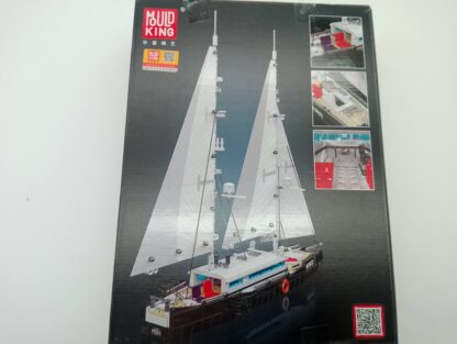Mould King 10194 Modernes Zweimast-Segelyacht Klemmbausteine 893 Teile – Bild 8