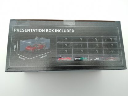 Mould King 27087 F296 GT3 Supercar Modellbaukasten  416 Stk. Klemmbausteine mit Vitrine – Bild 3
