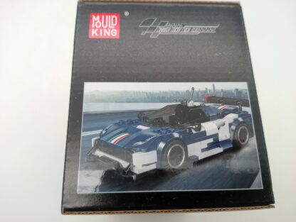 Mould King 27086 F488 GT3 Supercar Modellbaukasten  410 Stk. Klemmbausteine mit Vitrine – Bild 6
