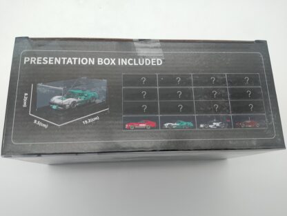 Mould King 27085 F8XX Supercar Modellbausatz | 412 Teile mit Stapelbare Vitrine – Bild 3
