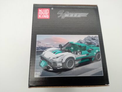Mould King 27085 F8XX Supercar Modellbausatz | 412 Teile mit Stapelbare Vitrine – Bild 6