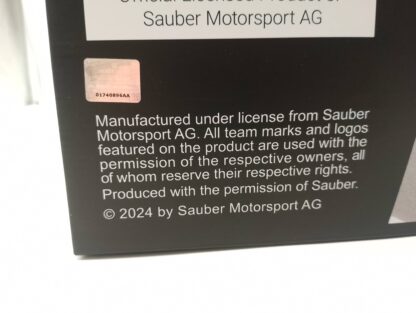 CaDA C64010W KlCK Sauber F1 Team C44 2024  statische Version – Bild 8