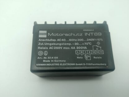 Kriwan Industrie-Elektronik GmbH Motorschutz Int69 AC40...60Hz200....240V Art.Nr52A120 – Bild 2