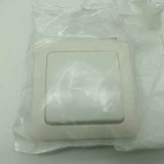 Jung 591S Wippe + Rahmen cremeweiß NEU