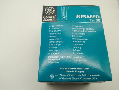 General Electric Infrarot Lampe PAR38 150W E27 122mm Durchmesser NEU – Bild 4