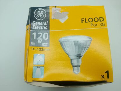General Electric Flood Lamp PAR38 120W E27  122mm Durchmesser NEU