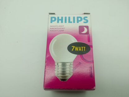 Philips Nachtlicht P45, E27, ES, 2000h, 60 lumen NEU