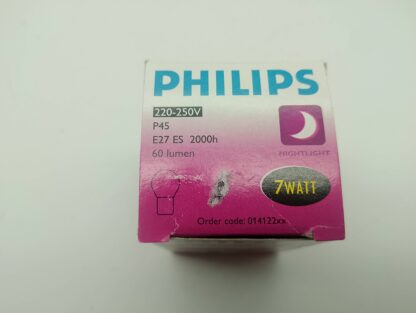 Philips Nachtlicht P45, E27, ES, 2000h, 60 lumen NEU – Bild 2