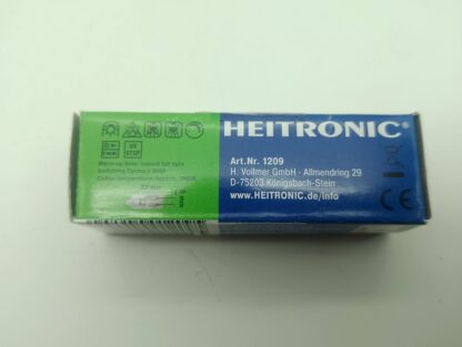 Heitronic Halogen Lampe 120 Lumen 2900K warmweiß 10W, 12V, G4 Stiftsockel NEU – Bild 4