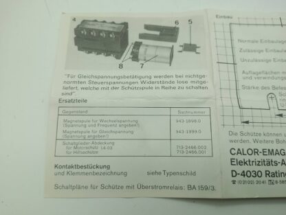 Calor Emag L4-03W Isobloc-Luftschütze NEU – Bild 11