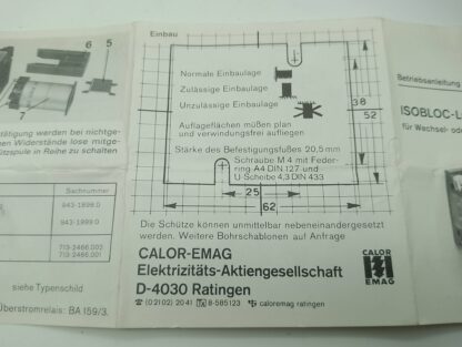 Calor Emag L4-03W Isobloc-Luftschütze NEU – Bild 12