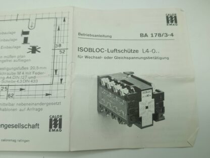 Calor Emag L4-03W Isobloc-Luftschütze NEU – Bild 13