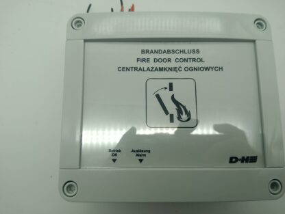 D+H Brandabschluss Fire Door Control, Panel BAZ 04 Input 230V/15 VA/50 Hz~ Output 24V DC/04 A