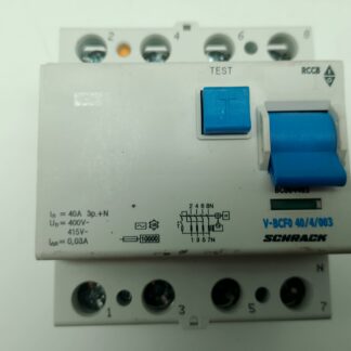Schrack V-BCF0 40/4/003 FI, Schutzschalter BC004403 10kA