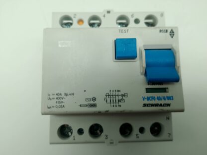 Schrack V-BCF0 40/4/003 FI, Schutzschalter BC004403 10kA
