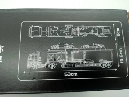 Mould King 24078 Sportwagen-Transporter-LKW-Bausatz  997 Teile – Bild 2