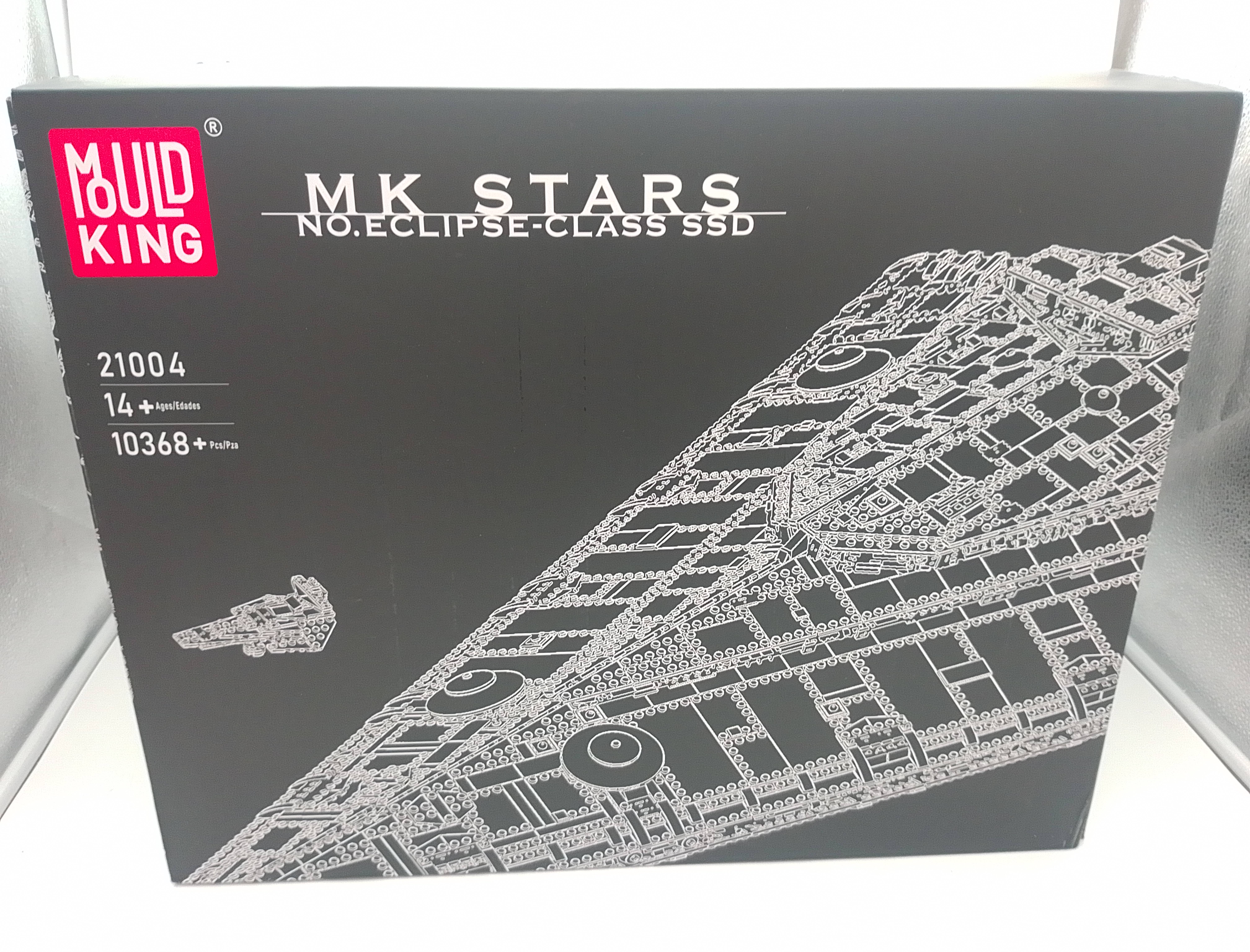 Mould King 21004 Ultimate Dreadnought Starship Baumodell-Set | 10.368 Teile
