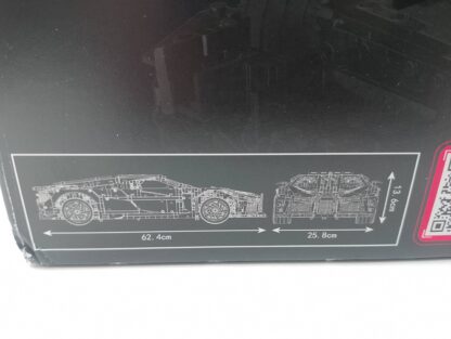 Mould King 13163 Voiture Noire Ferngesteuertes Hypercar 4.800 STK. – Bild 3