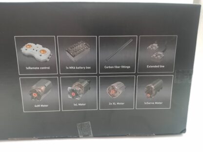 Mould King 13163 Voiture Noire Ferngesteuertes Hypercar 4.800 STK. – Bild 6