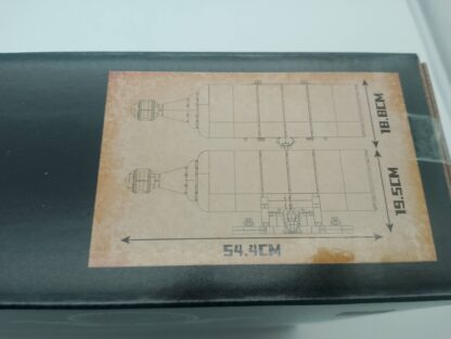 Mould King 10065 Schwarzes Piratenschiff in der Flasche  2.206 Teile – Bild 3