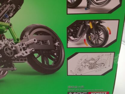 Mould King 23002 HZ-R Motorrad 656 Teile – Bild 4