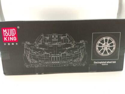 Mould King 13090S P1 Vulkangelbes Rennauto, statische Version 3.268 Teile – Bild 10